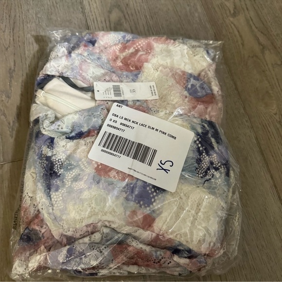 NWT! Anthropologie Floral Mock-Neck Fitted Lace Dress - Multiple 🐈 - Picture 4 of 7